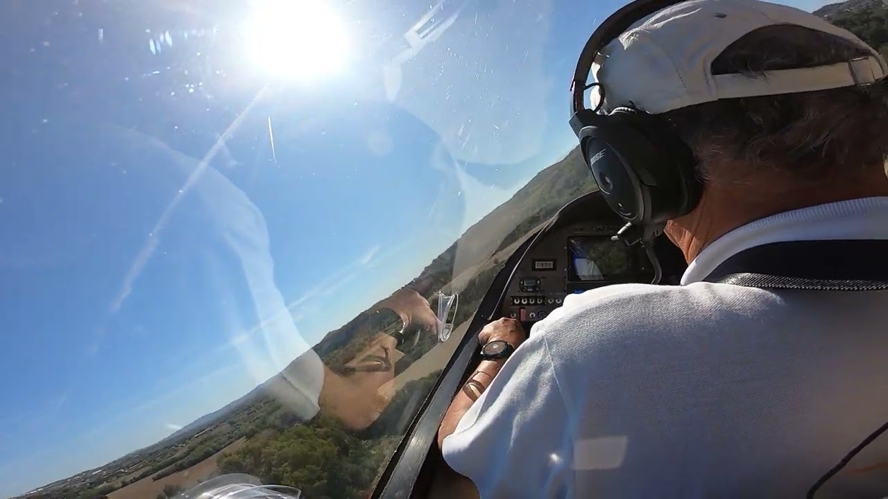 Atterraggio con Magni gyro M26 su avioclub Elice