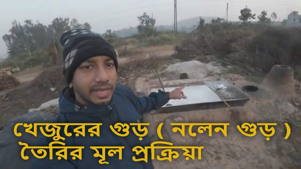 খেজুরের গুড় ( নলেন গুড় ) তৈরির মূল প্রক্রিয়া |খেজুর গাছ থেকে রস সংগ্রh | #theikigaiexplorer #vlog
