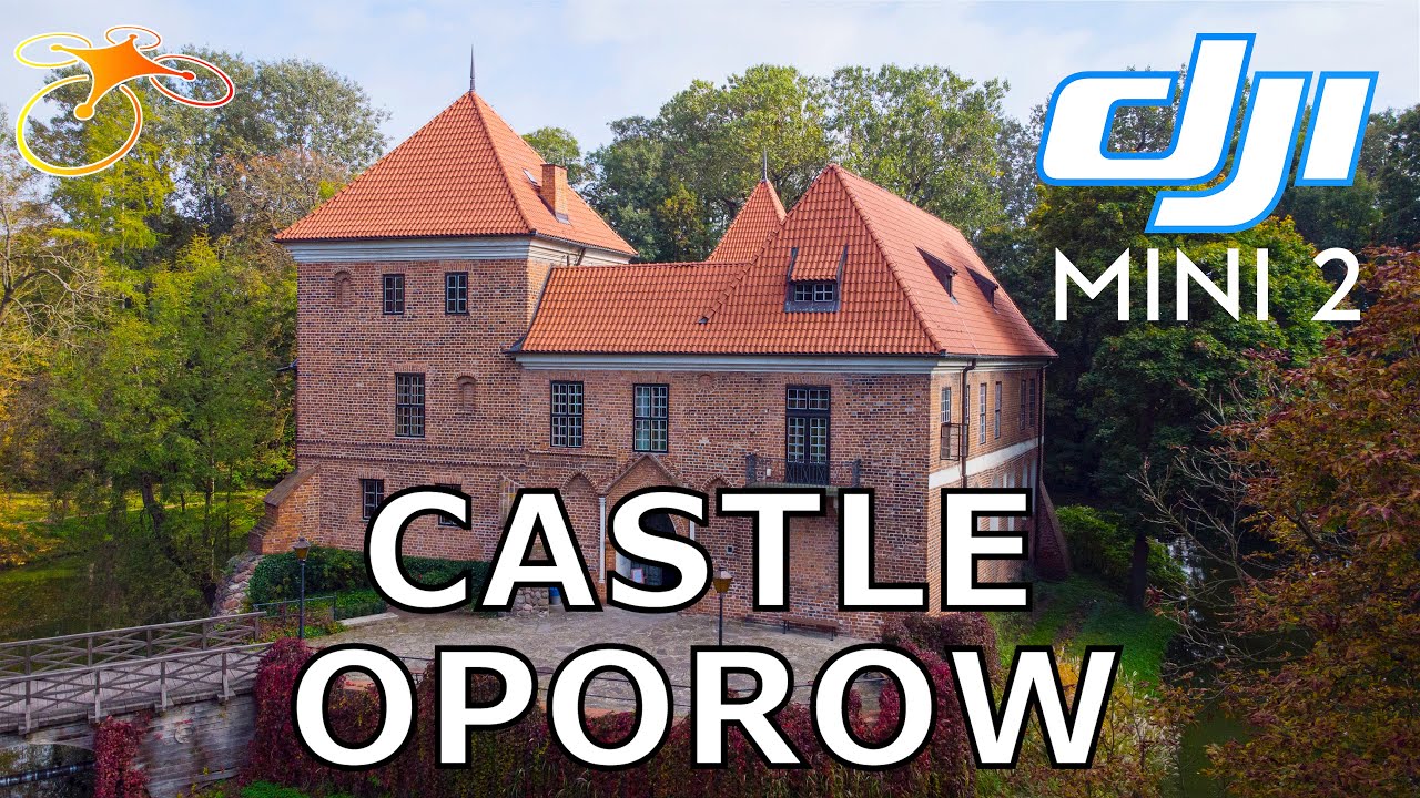 Castle oporow from above | DJI Mini 2 | Cinematic 4K