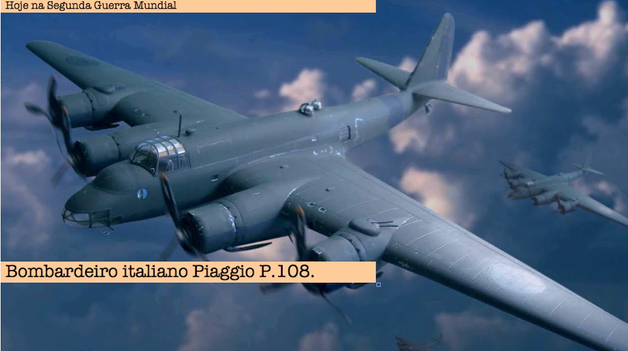 Bombardeiro pesado italiano Piaggio P 108
