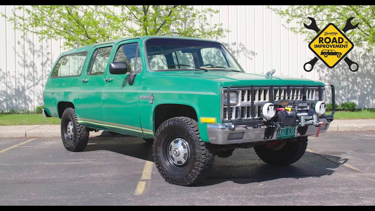 Дорога к улучшению. Эпизод 1: Встречайте BIG GREEN, наш проект Chevrolet Suburban 1981 года