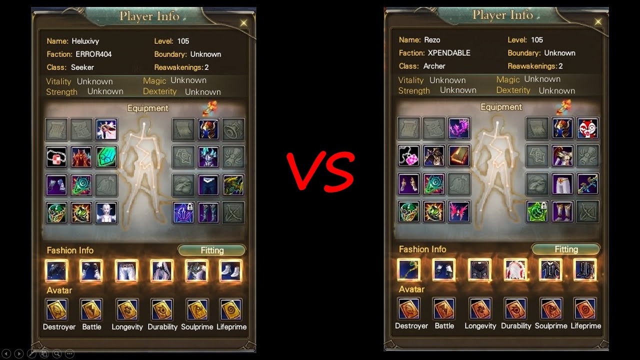 SK R9 G17 G5 GLYPH8 SET SIX VS AR R9 G17 G5 GLYPH 10 SET 2 2 2 | PERFECT WORLD 2 INDONESIA STARLIGHT