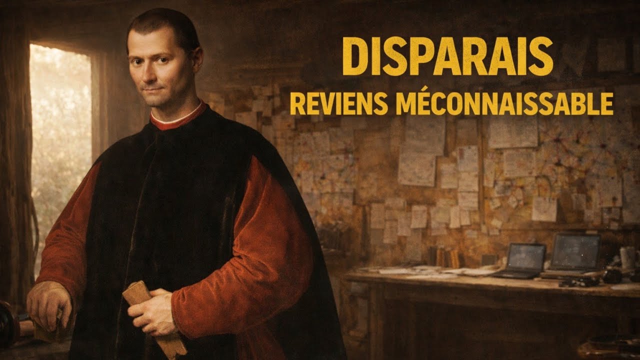 Découvre Comment Disparaître et Revinir Méconnaissable | Machiavel 