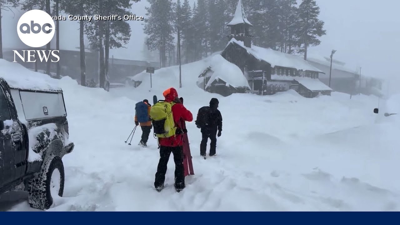 9 skiers missing in California avalanche