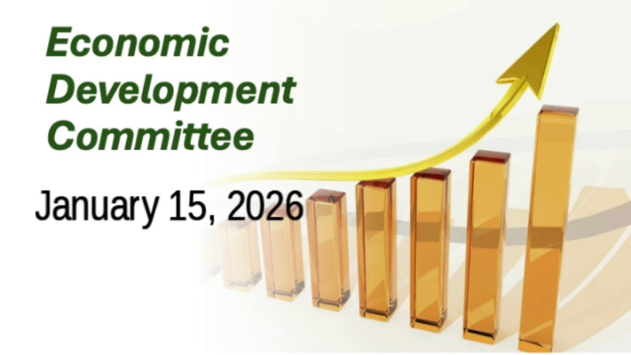 Economic Development Committee - January 15, 2026