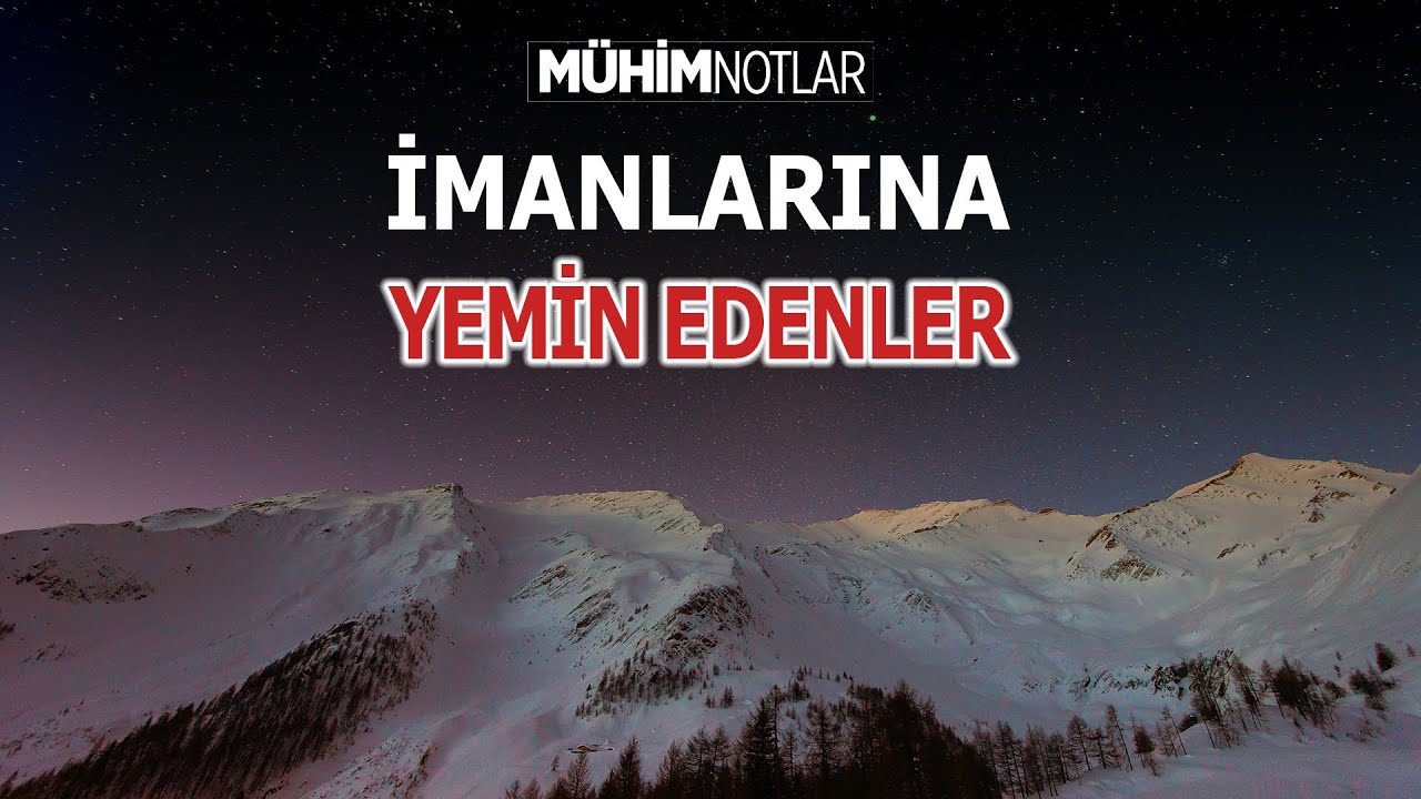 İmanlarına Yemin Edenler | Halis Bayancuk Hoca (Ebu Hanzala)