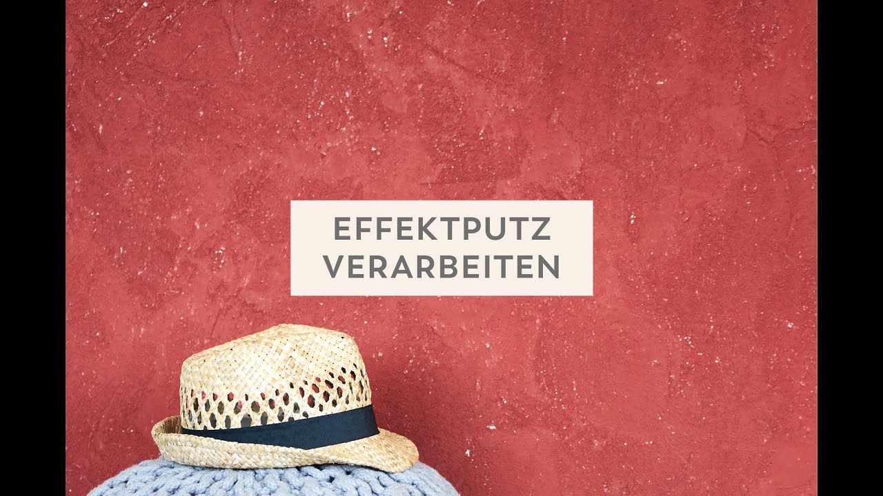 Kalk oder Lehm Effektputz anmischen und auf individuelle Art auftragen - ganz einfach | FESCHE WAND