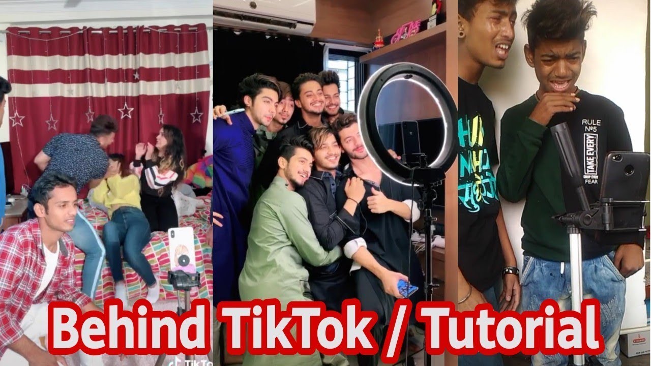 Behind The TikTok Videos 2020 | TikTok Tutorial | TikTok Trending | Bloopers | Awez Darbar, Faisu