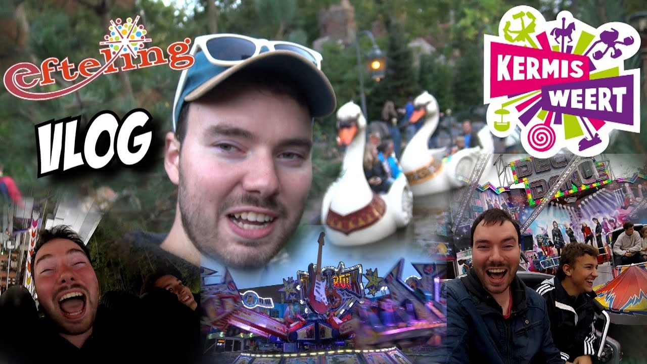 EFTELING/HASSELT/WEERT VLOG - ZES ZWANEN GEOPEND! | HEFTIGE KERMIS ATTRACTIES!