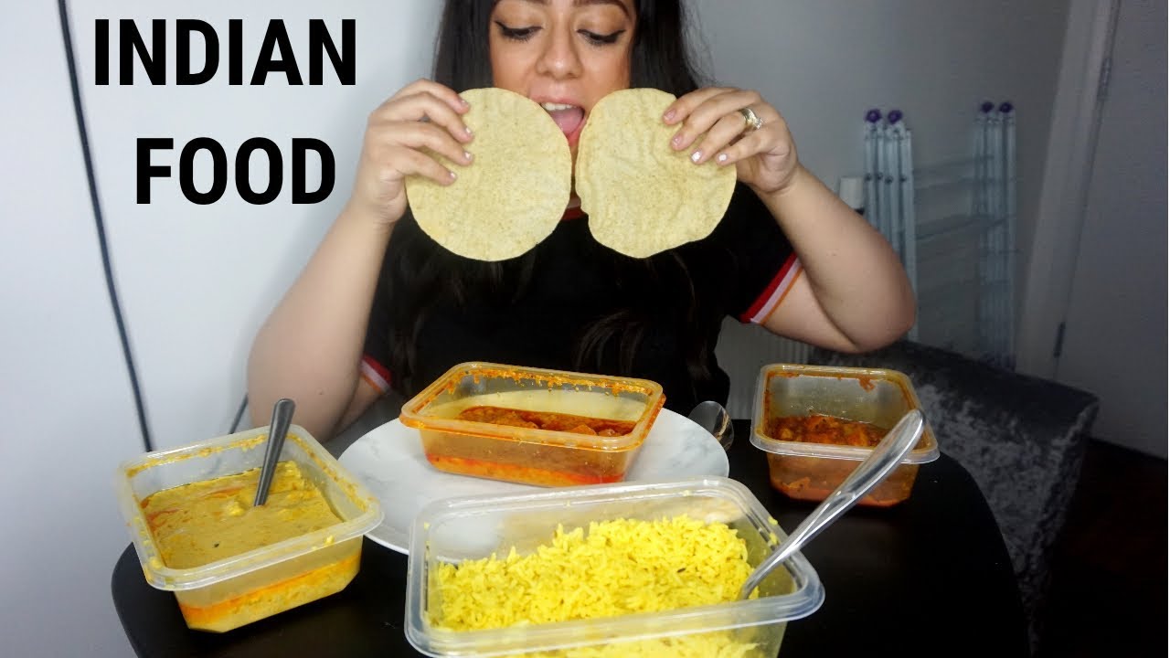 INDIAN FOOD MUKBANG | FAKEAWAY | EATING SHOW