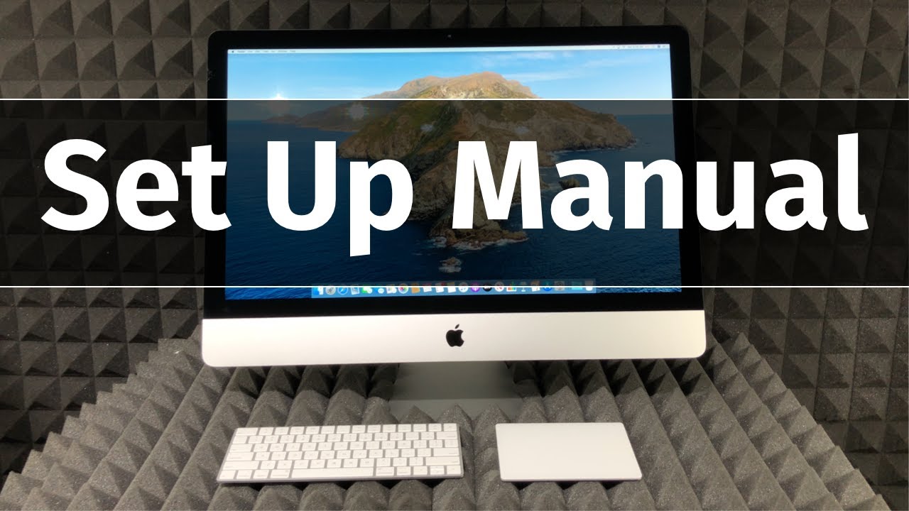 Set Up your new iMac in 2020 | Setup Manual Guide | Getting Started