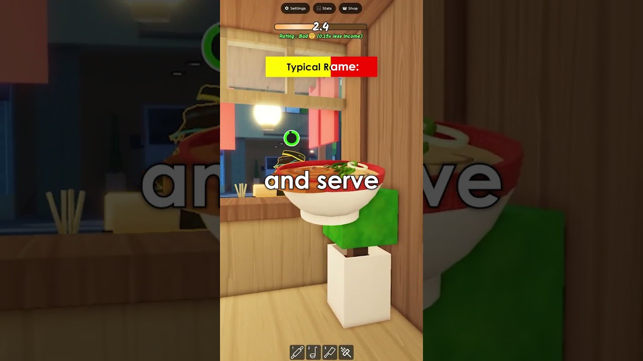 Roblox Game: Typical Ramen