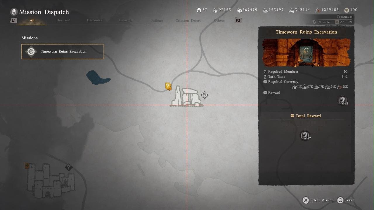 Crimson Desert Timeworn Ruins Dispatch