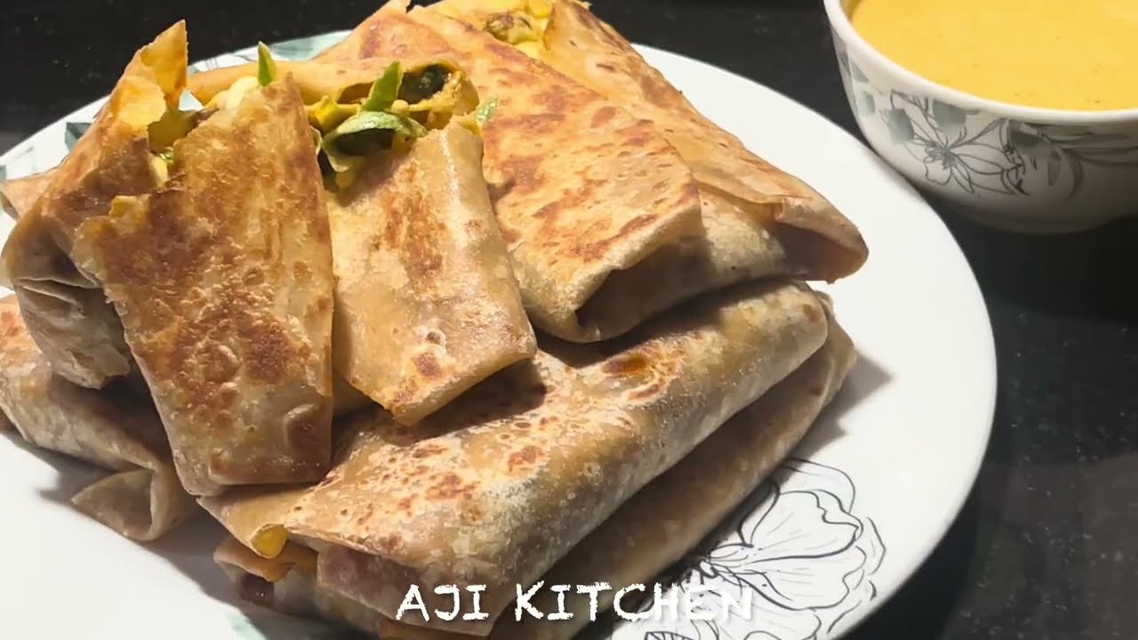 Shawarma യെ വെല്ലും ഈ  Chicken Stuffed ചപ്പാത്തി…