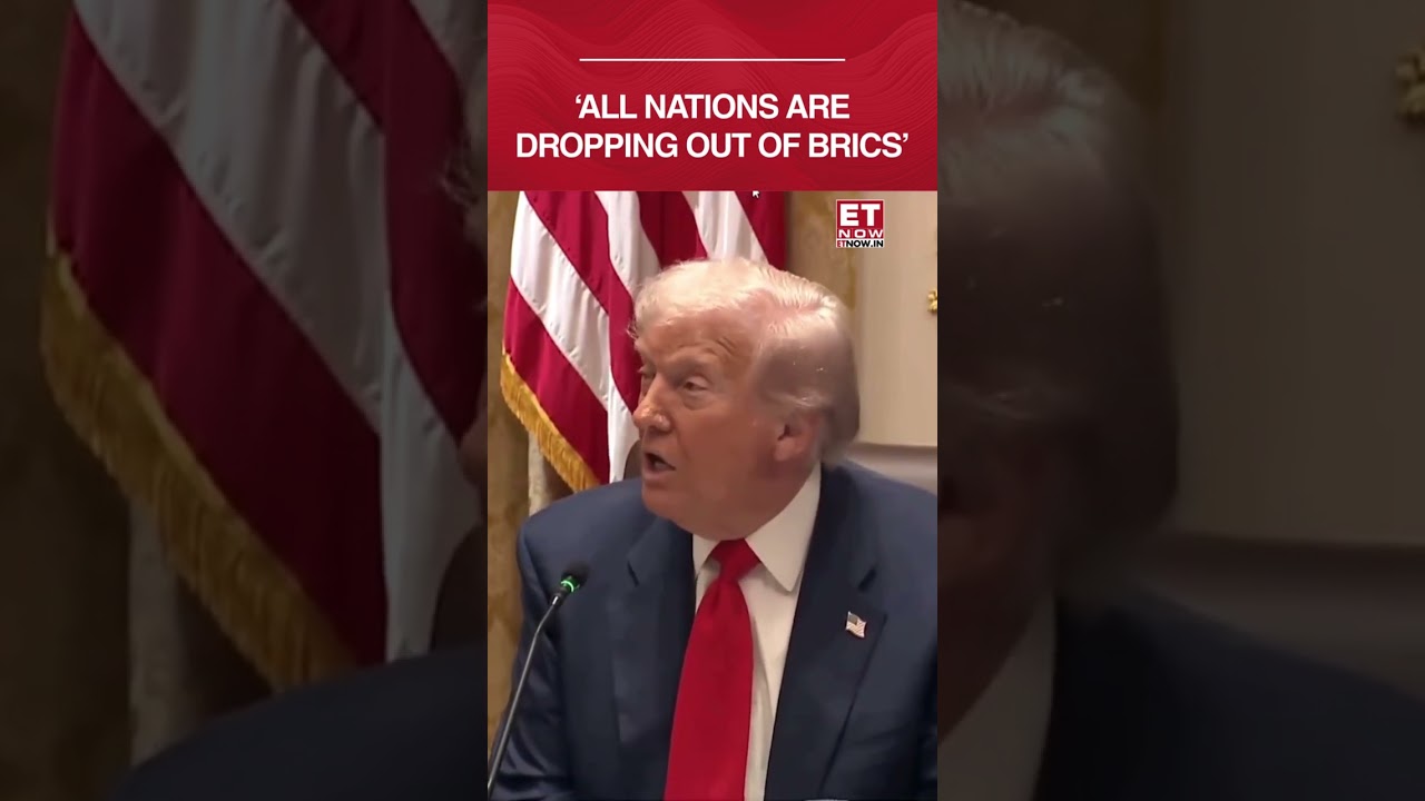 Trump Threatens BRICS: New Members Could Face US Tariffs! Says Nations Are &lsquo;Dropping Out&rsquo; #trumpnews