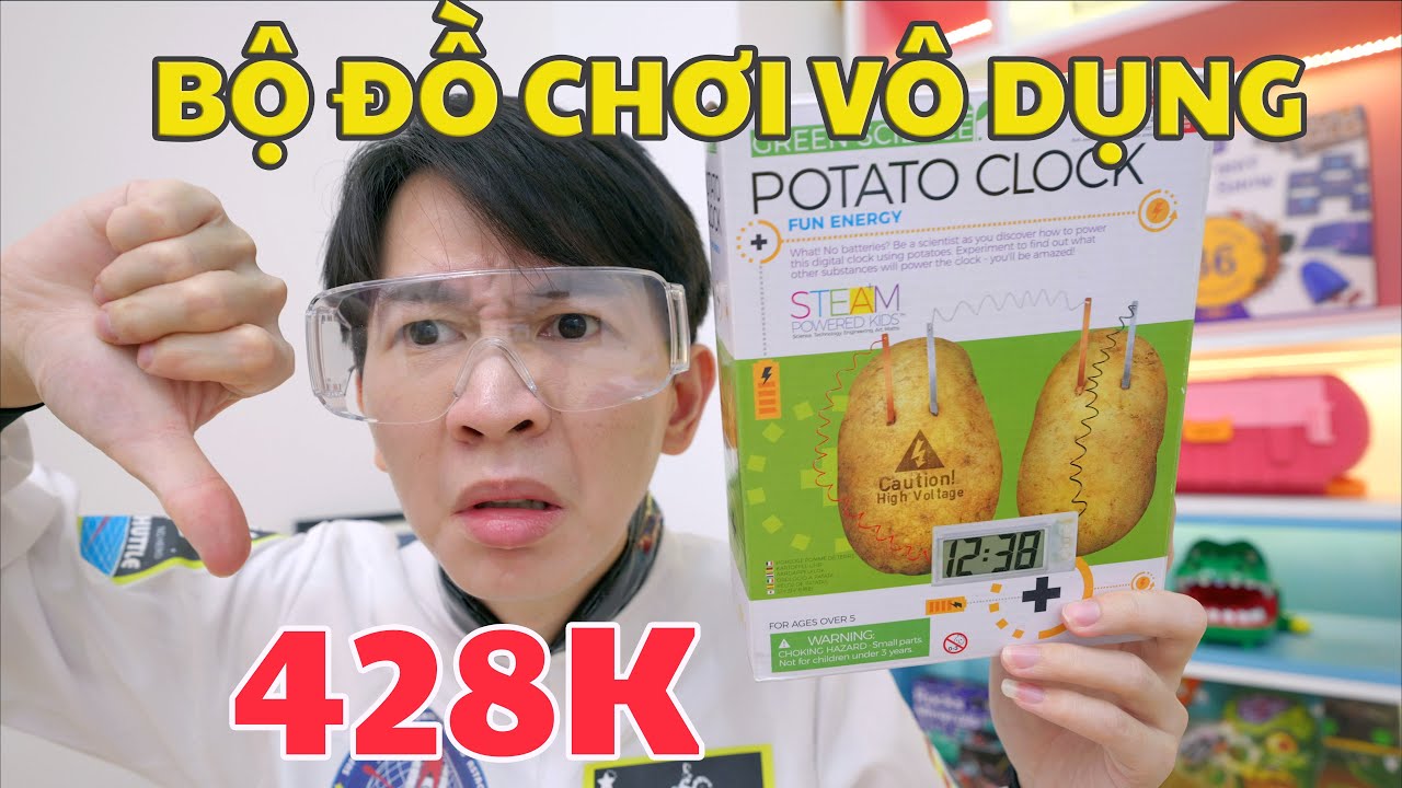 Đồng Hồ Khoai Tây - Bộ Đồ Chơi Mắc Tiền Nhất Của Các Em Đây
