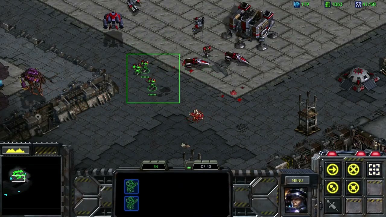 Starcraft Remastered - Эпизод 1 - Терраны - 9. Новый Геттисберг #прохождение