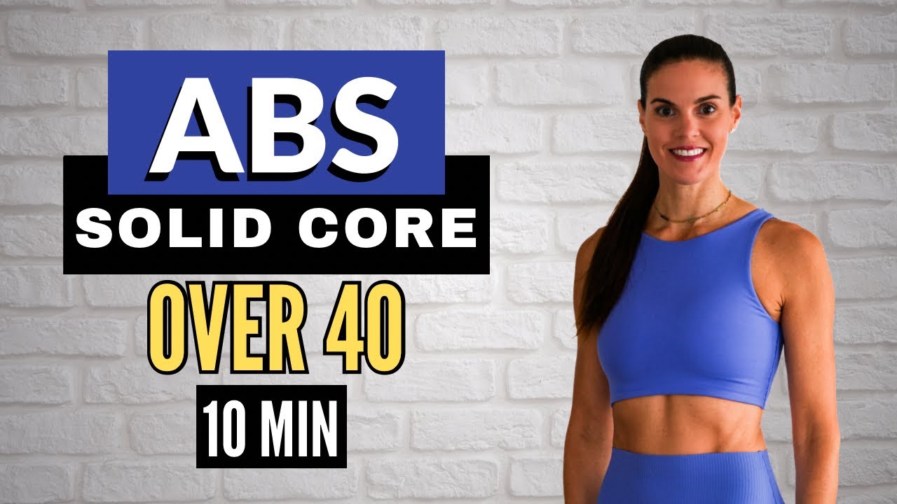 40+ WOMEN • 10 MIN ABS EXPRESS HOME WORKOUT • SOLID ABS 