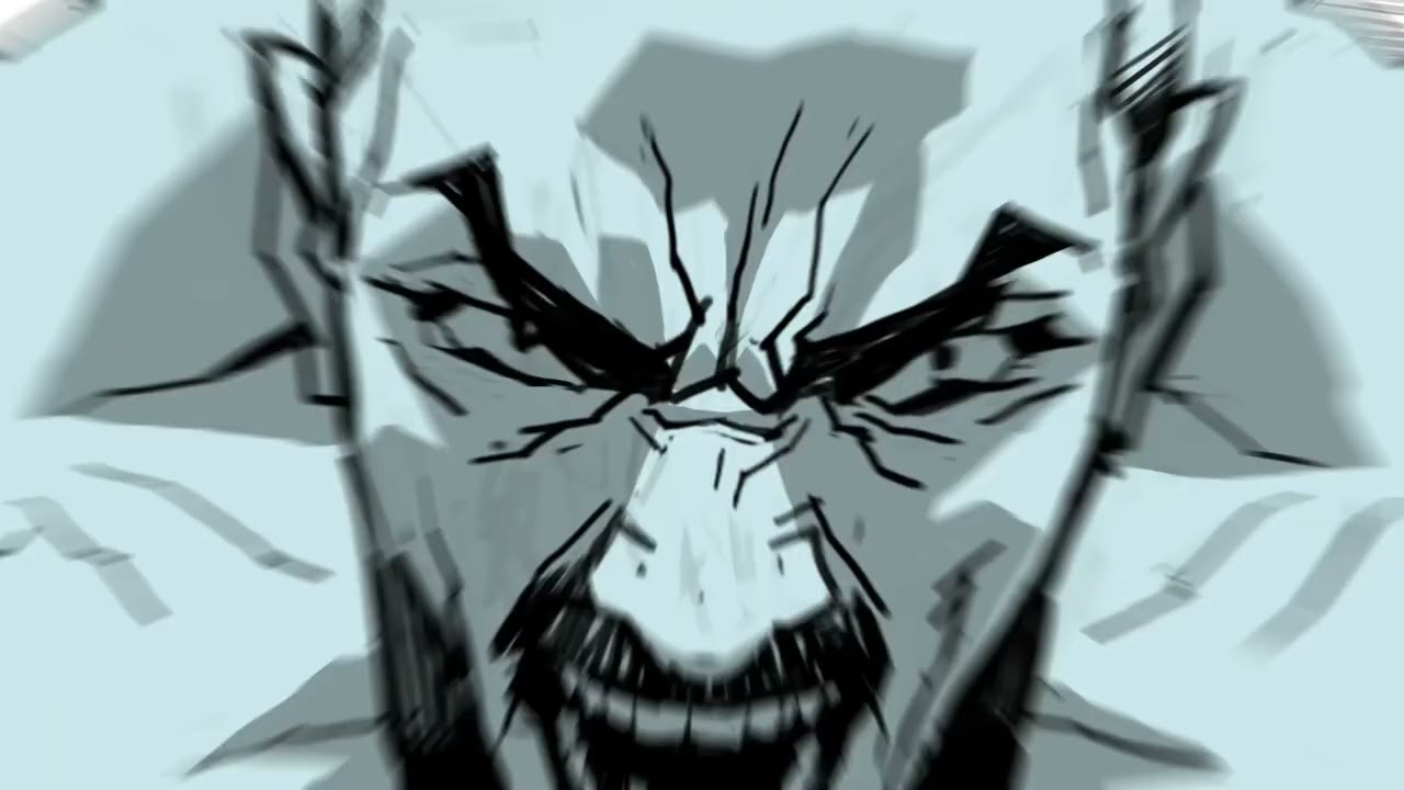 Invincible VS game cinematic storyboard animatic