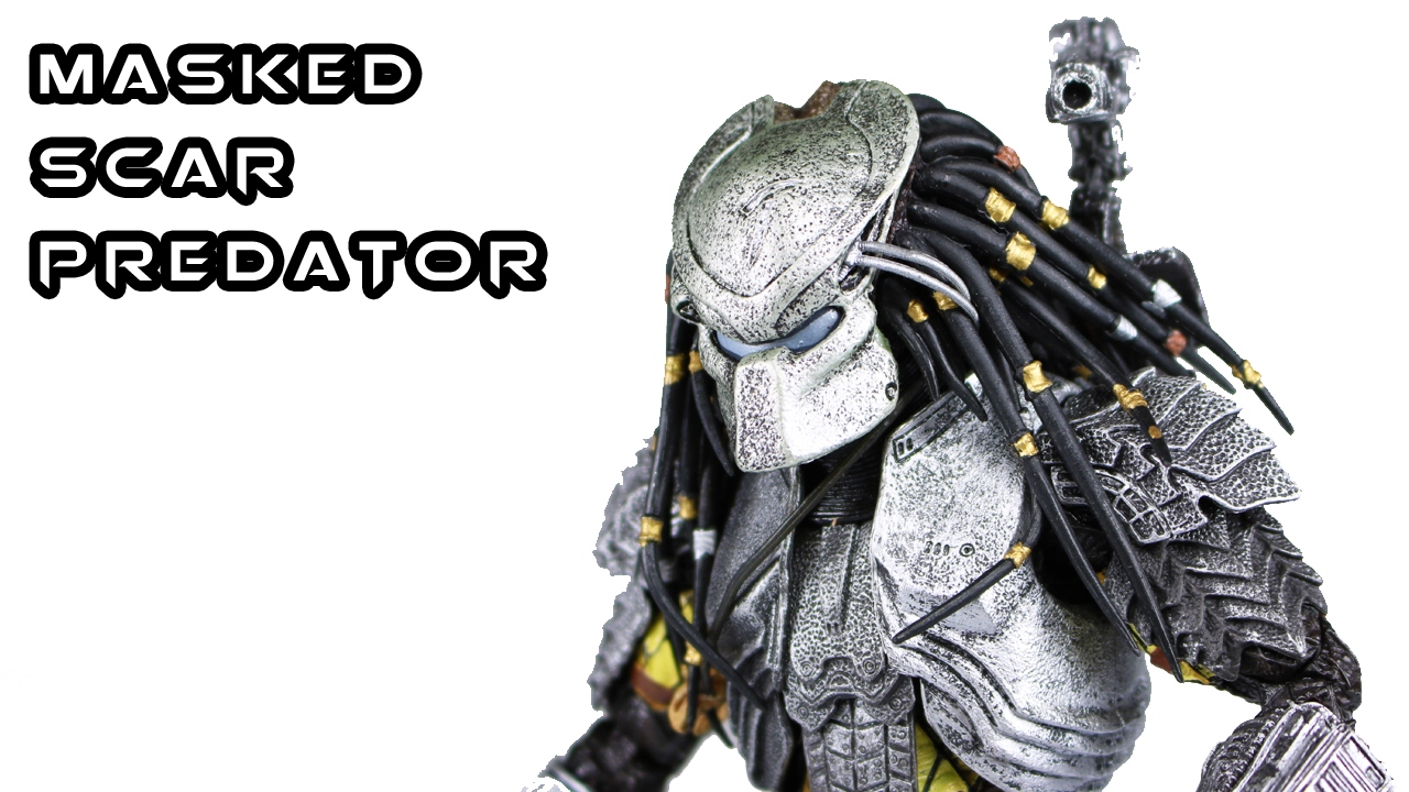 NECA MASKED SCAR PREDATOR AvP Action Figure Toy Review