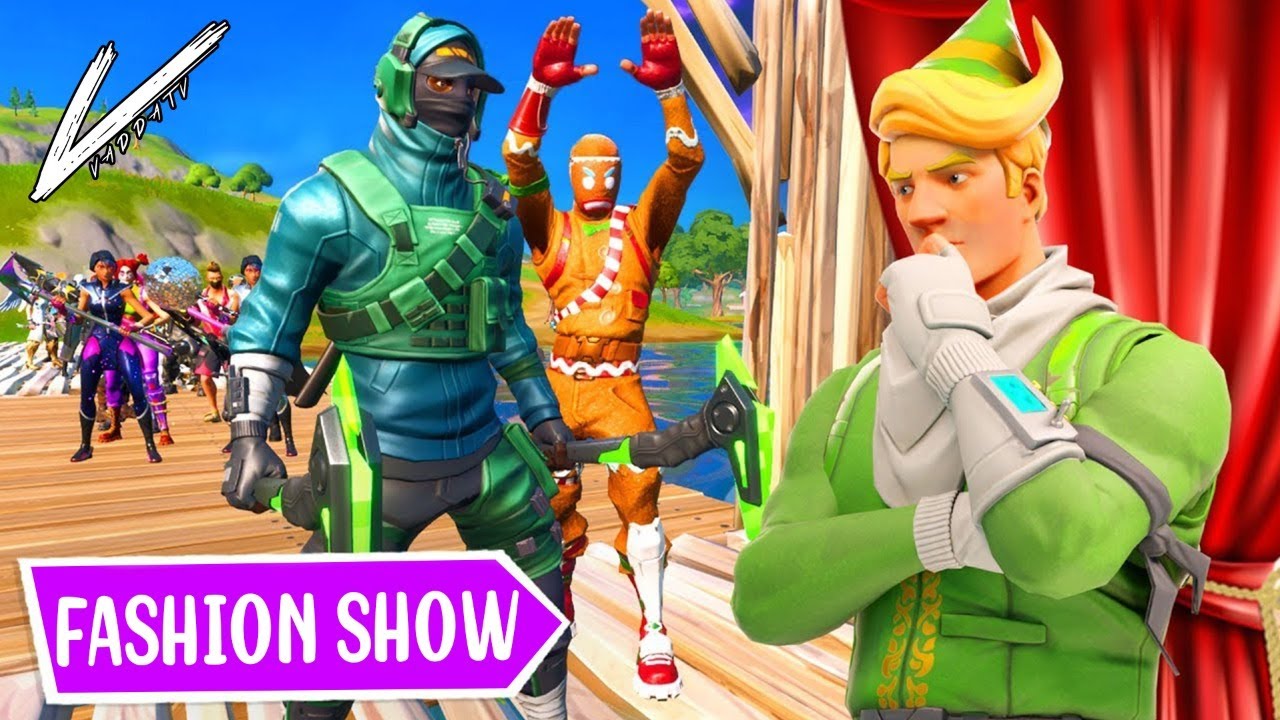 Supermodelat e Fortnite !! - Fashion Show LIVE / VaddaTv