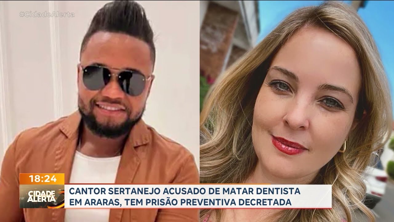 Caso Dra. Bruna: cantor João Vitor Malachias tem prisão preventiva decretada em Araras