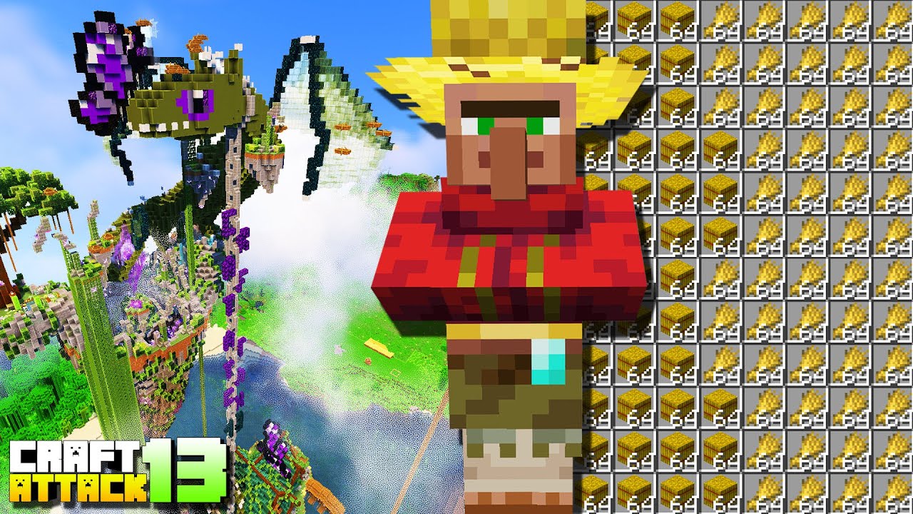 Ich helfe Pietsmiet bei der Weizenfarm! Minecraft Craft Attack 13 #05