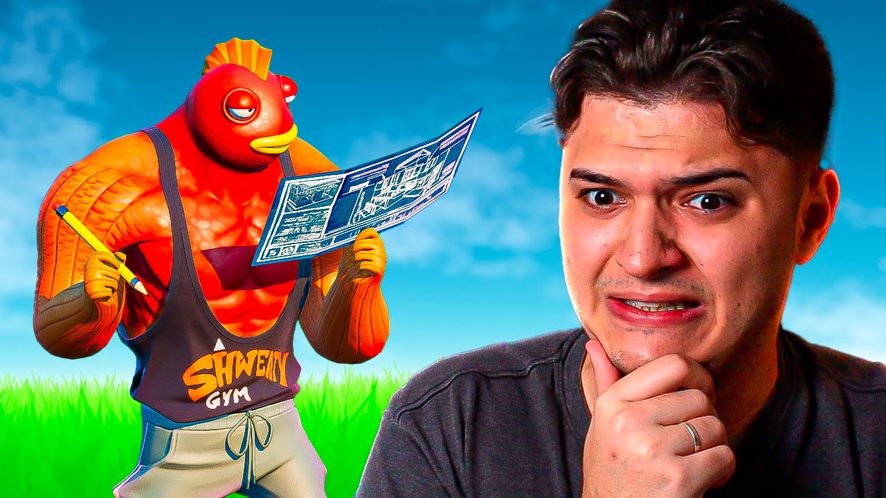 Fortnite COM CONSTRUÇÃO na TEMPORADA 4 é DIFERENTE