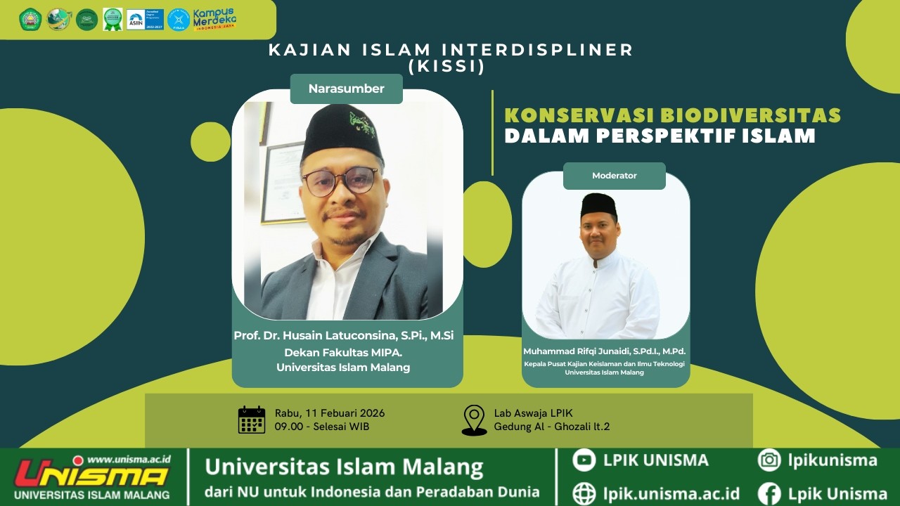 KISSI - KONSERVASI BIODIVERSITAS DALAM PERSPEKTIF ISLAM