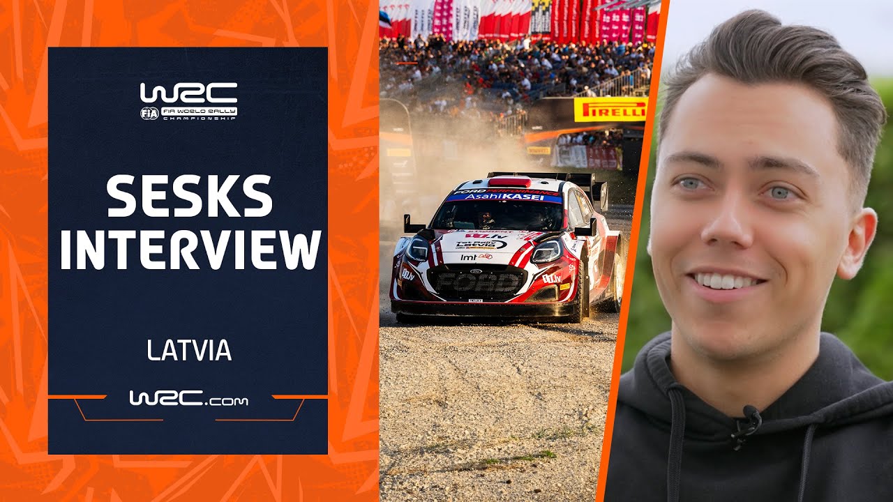 Mārtiņš Sesks Interview | WRC Tet Rally Latvia 2024