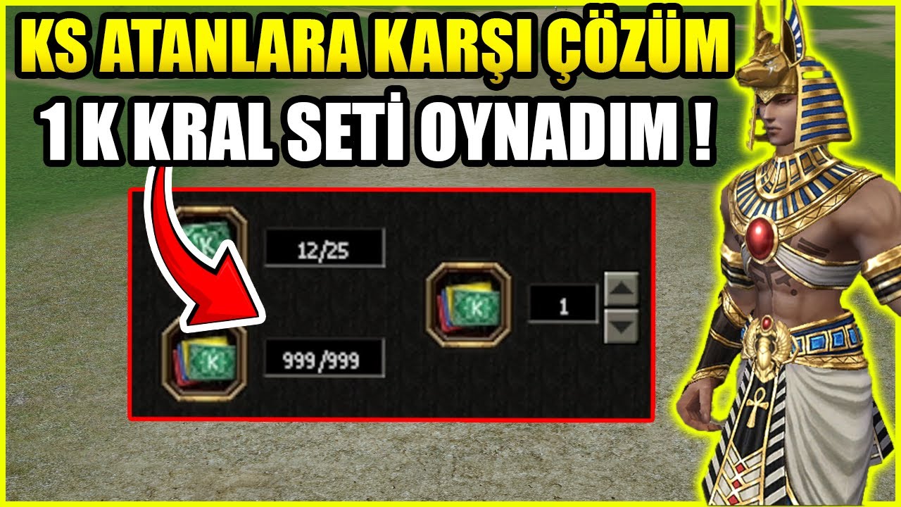 KS ATANLARA KARŞI TAKTİK ! 1K KRAL SETİ AÇTIM! Şaman Serisi #15 | Metin2 TR Ruby