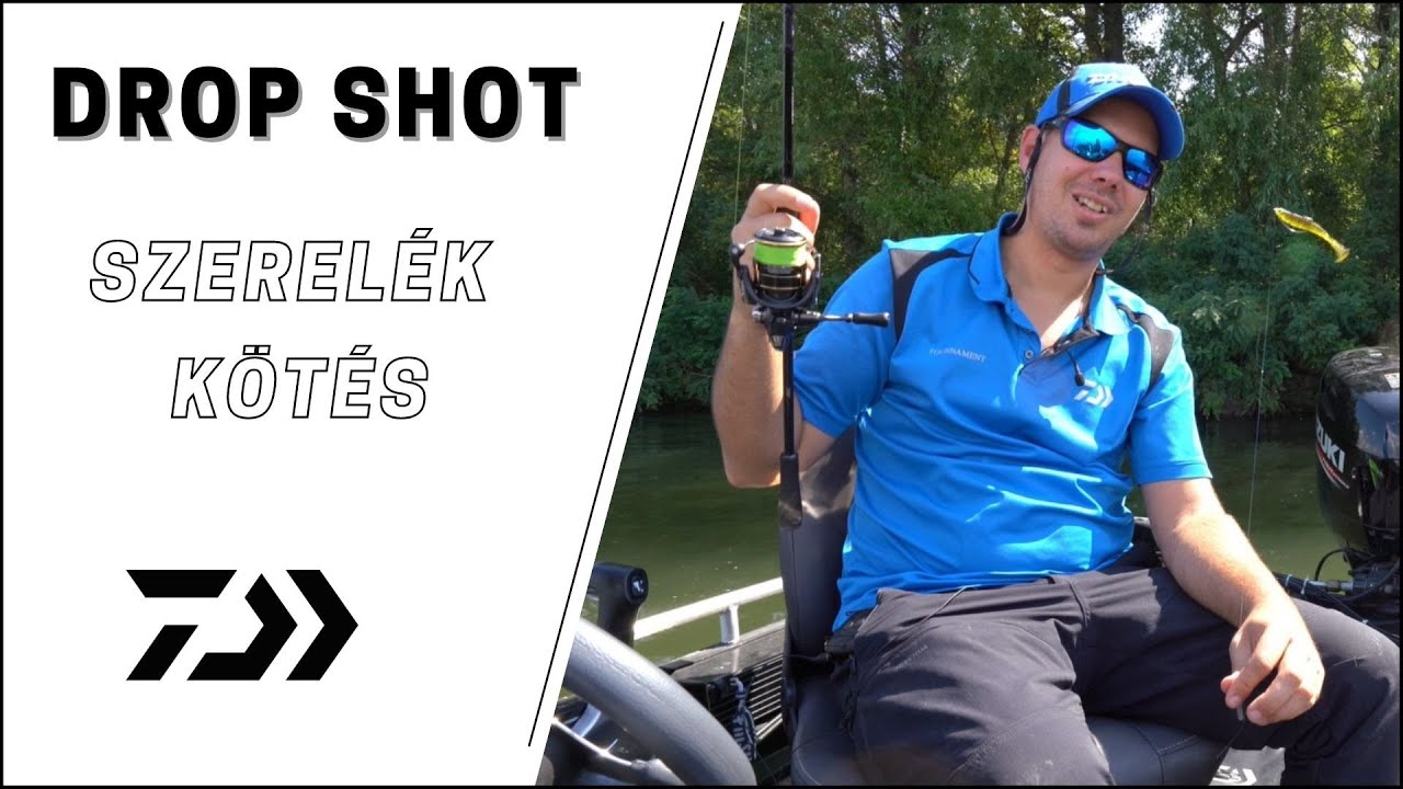 DAIWA - Drop shot szerelék kötése