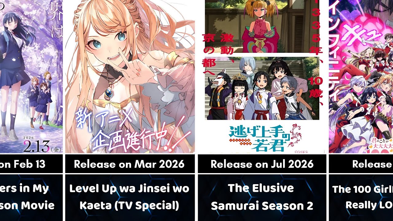 All Upcoming Anime Sequels of 2026