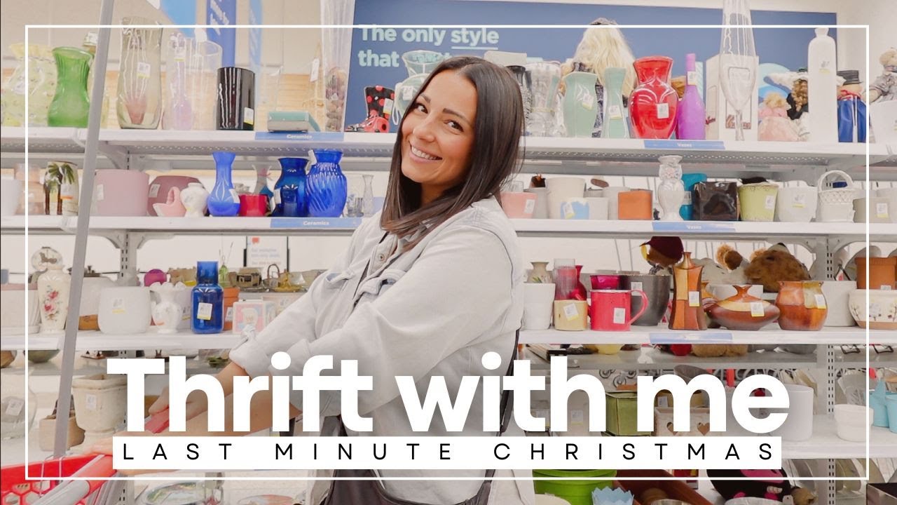 *REALISTIC* THRIFT WITH ME | Thrift Haul & Home Decor on a Budget.