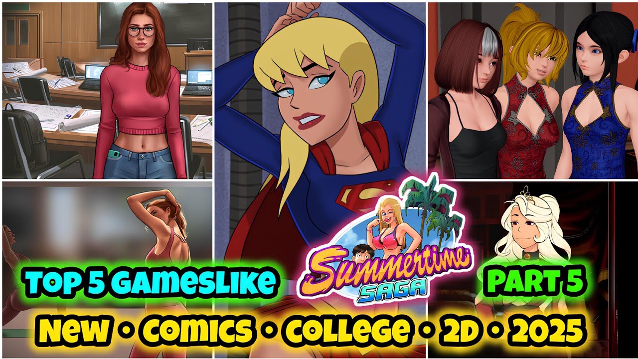 Top 5 Games Like Summertime Saga Part 5: Must-Play Picks for 2025!