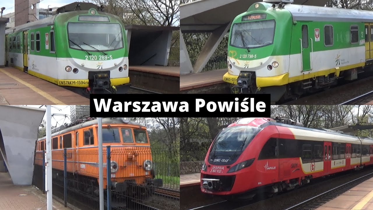 Pociągi na przystanku Warszawa Powiśle
