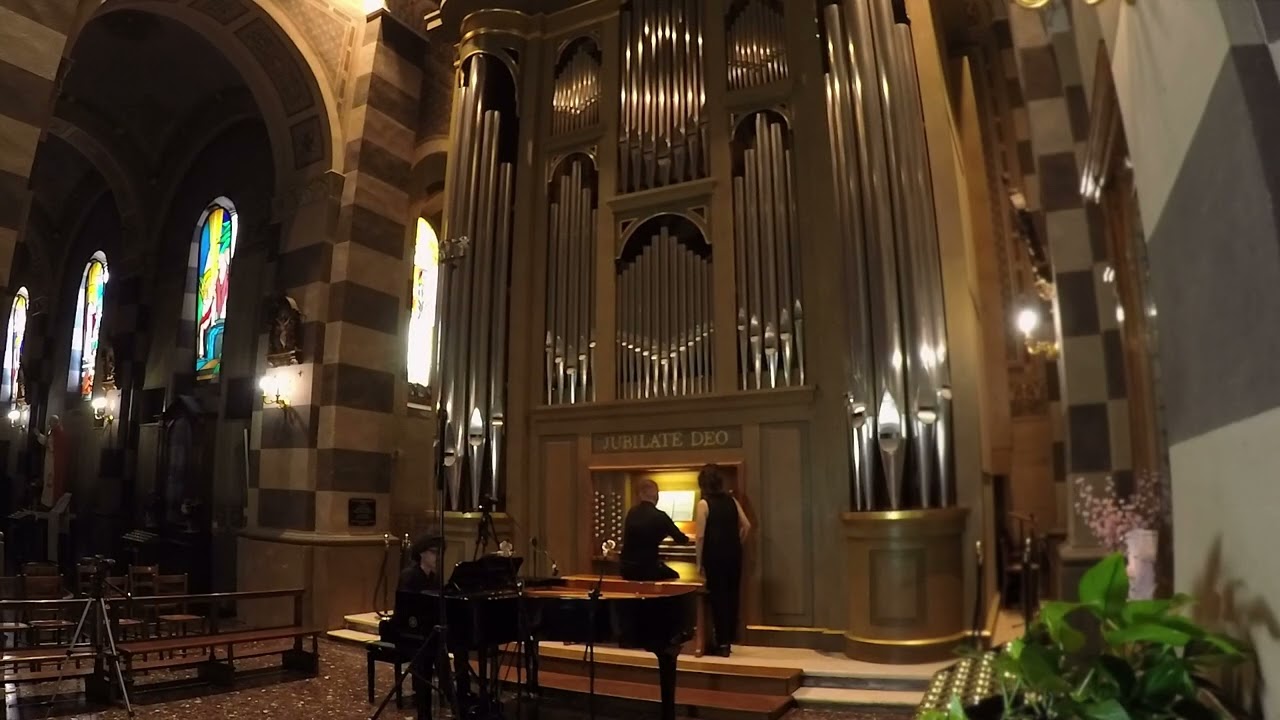 Pietro A. Yon: Concerto Gregoriano (organ and piano version) IV Mov. Finale
