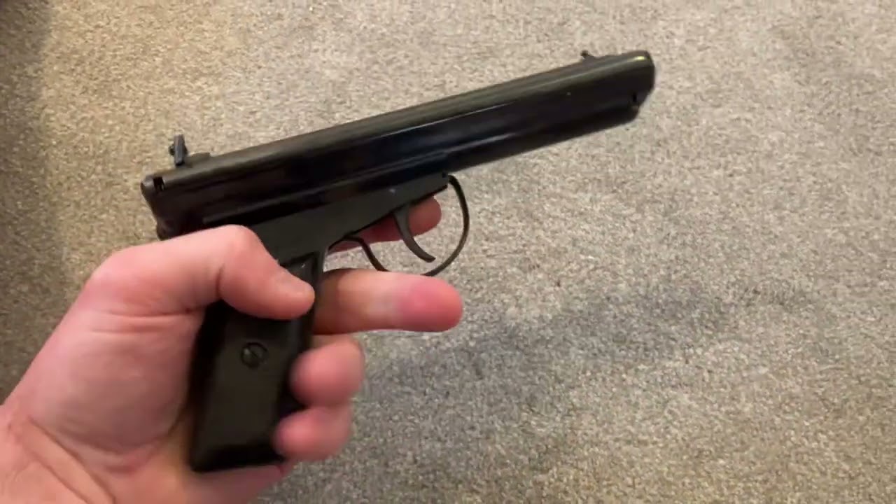 ACCLES & SHELVOKE &ldquo; THE WARRIOR&rdquo; .177 AIR PISTOL.