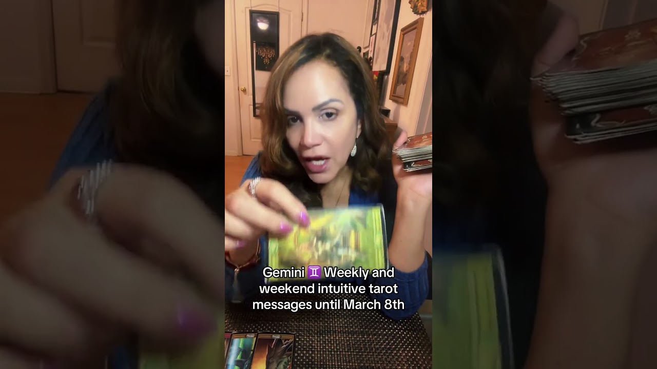 Gemini ♊️ Intuitive tarot until March 8th