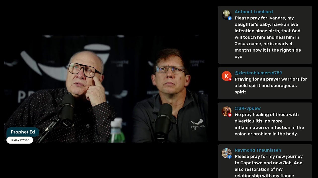 Live with Ed Traut and Prophetic Life