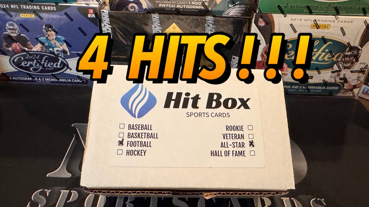 Высококачественные наборы + гарантированный хит! Спортивные карточки Hit Box — All Star Football ...