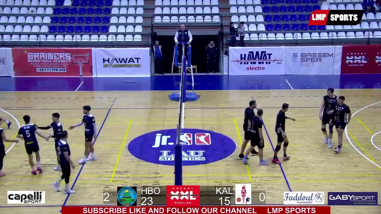 HBOUB vs KALAMOUN XXL Energy Lebanese Volleyball Championship 2025-2026