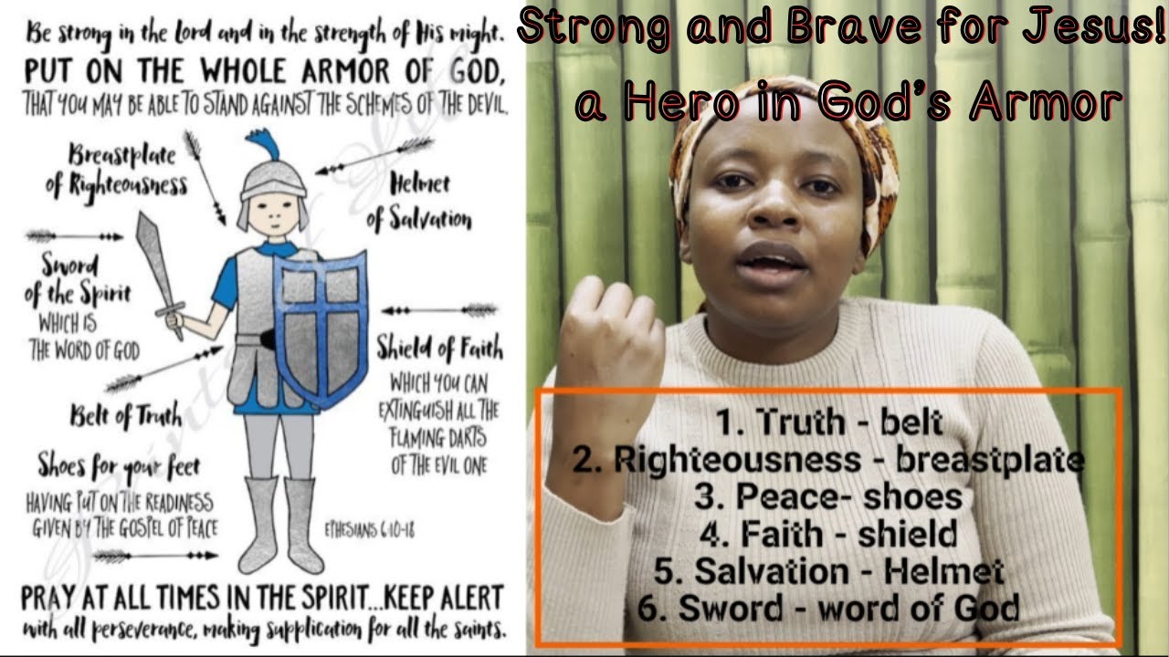 Strong and Brave for Jesus! Be a Hero in God’s Armor