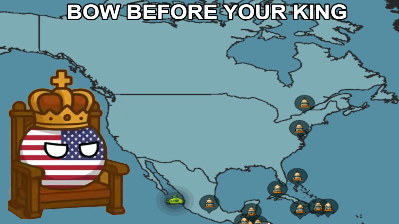 Becoming the Countryball KING of North America (Power Protocol)