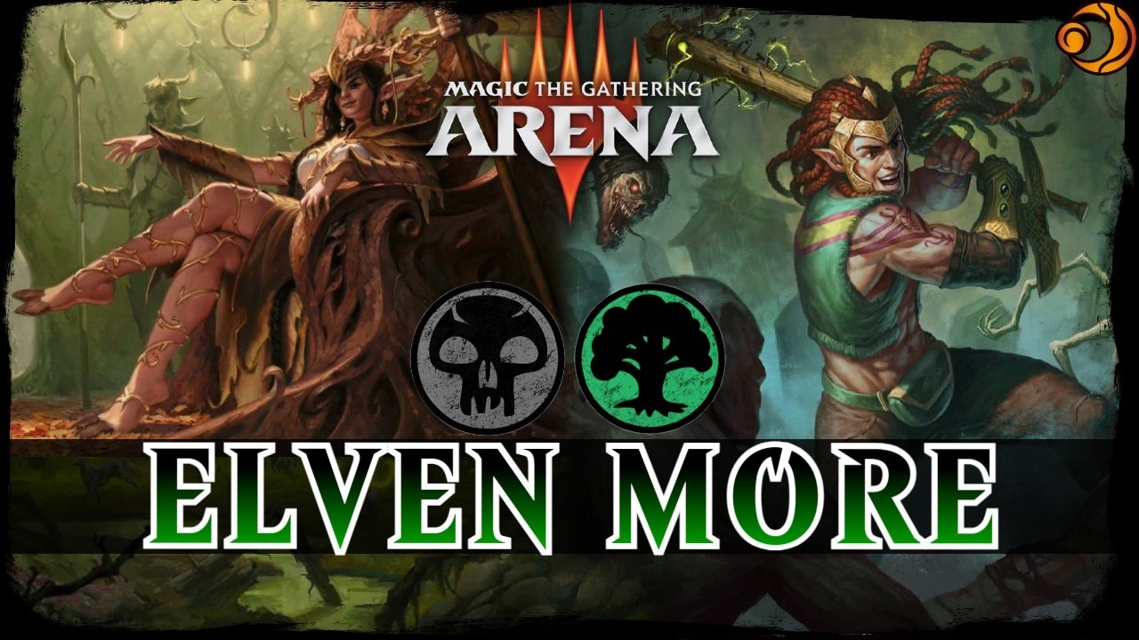 MORCANT EVEN MORE | MTG Arena Golgari Elf Blight Stompy Ramp LORWYN Standard Deck