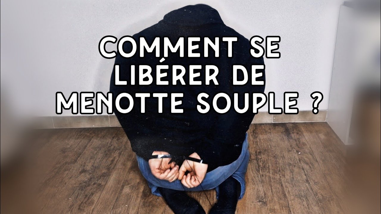 Technique d'évasion pour se libérer de menotte souple rapidement