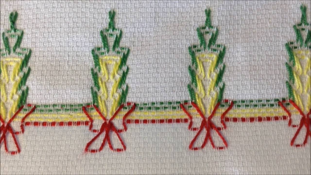 VIDEO 33 VELINHAS BORDADAS EM VAGONITE #VELAS #NATAL #VAGONITE