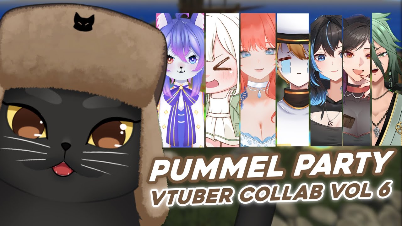 [COLLAB] Kucing Sigma Melawan 7 Vtuber Kocak | Pummel Party Vtuber Indonesia (Vol 6) [458]