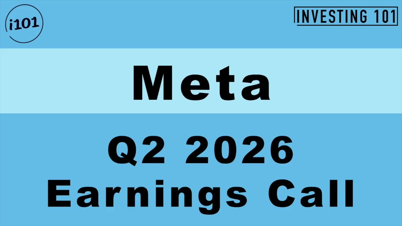 Meta Q2 2026 Earnings Call | Strong Ad Growth & AI Monetization Focus Offset Capex Expansion