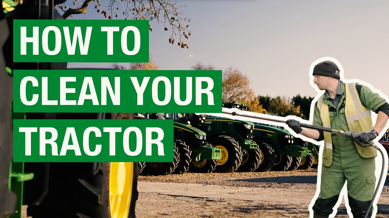 How to clean your tractor for movement from Great Britain into Northern Ireland (English language)
